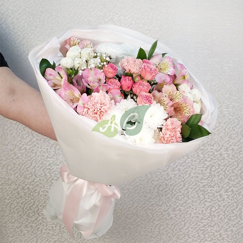 Цветы в подарок, букет Мелодия рассвета